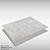 Elegant Oushak Classic Grey Rug 3D model small image 2