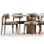  Modern Dining Set 94 3D model small image 4