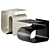 Sleek Budde Side Table 3D model small image 7
