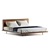 Sleek Minotti Bed Scene Pack 3D model small image 8