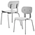 VG&P HD Stacking Chair - Designer Seating 3D model small image 7