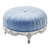 Elegant Light Round Ottoman 3D model small image 5