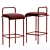 Comfy School Bar Stool 3D model small image 3