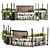  Versatile Hanging Bar Organizer 3D model small image 1