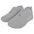 Model Shoes 51 OBJ-MAT VRay 3D model small image 5