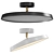 Modern LED Ceiling Light Fixture 3D model small image 1