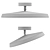 Modern LED Ceiling Light Fixture 3D model small image 2