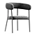 Sleek Oslo Armchair 2015 Model 3D model small image 2