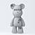 Bearbrick 3D Model Download Vue 3D model small image 2