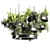 Premium Indoor Hanging Plant Set 3D model small image 1