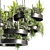 Premium Indoor Hanging Plant Set 3D model small image 2