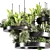 Premium Indoor Hanging Plant Set 3D model small image 3