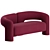 Modern Dudet Sofa by Cassina 3D model small image 1