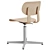  HD Chair Pedestal in Designer Finishes 3D model small image 5