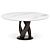 Elegant Dining Set with Virtuos D 160x160 Table & Apriori R Chairs 3D model small image 4