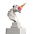 Unicorn Fantasy Ceramic Sculpture 3D model small image 4