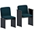 Sleek Modern Flutz Chair Design 3D model small image 1