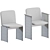 Sleek Modern Flutz Chair Design 3D model small image 3