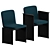 Sleek Modern Flutz Chair Design 3D model small image 4