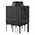 Industrial Cooling Tower 4K Model 3D model small image 5
