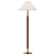 Luxury Leather Wrapped Brass Lamp 3D model small image 2