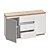 Elegant Issa Set of Drawers 3D model small image 2