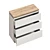 Elegant Issa Set of Drawers 3D model small image 3