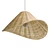 Handcrafted Rattan Pendant Light 3D model small image 5