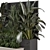 Lush Landscape Bush Tree Set 3D model small image 3