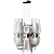 Eve Pendant Light Clear Matt 3D model small image 1