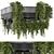 Metal Box Indoor Hanging Plants 3D model small image 2