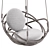 Brazilian Designer Pua Swing Sculpture 3D model small image 6