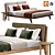 Modern Elegance Markus Bed Set 3D model small image 1