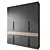 Modern 3D Wardrobe Model 3D model small image 1