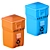 Urban Waste Receptacle street-09 3D model small image 5