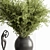 Vibrant Botanical Vase Set 140 3D model small image 3