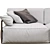 Sleek Plag Sofa Set 2019 3D model small image 5