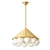 Textured Brass Pendant Lamps 3D model small image 3