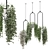 Metal Box Hanging Plant Set 3D model small image 1