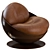 Esfera Lounge Armchair: Timeless Elegance 3D model small image 7
