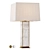 Quartz Crystal Brass Lamp 3D model small image 1