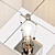 Quartz Crystal Brass Lamp 3D model small image 4