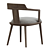 Elegant Porada Tilly Armchair 3D model small image 1