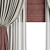 Elegant Curtain Set M64 3D model small image 2
