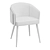 Reeva Upholstered Armchair in Beige 3D model small image 8