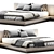 Modern 3D Model Bedrealm-004 3D model small image 5