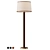 Riley Leather Floor Lamp 3D model small image 1