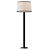 Riley Leather Floor Lamp 3D model small image 3