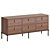 Elegant Fendi Casa Tiretto Sideboard 3D model small image 4