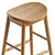  Nordic Style Counter Stool 3D model small image 4